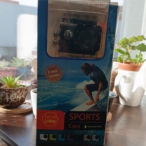 AdventurePro Black Waterproof Action Camera